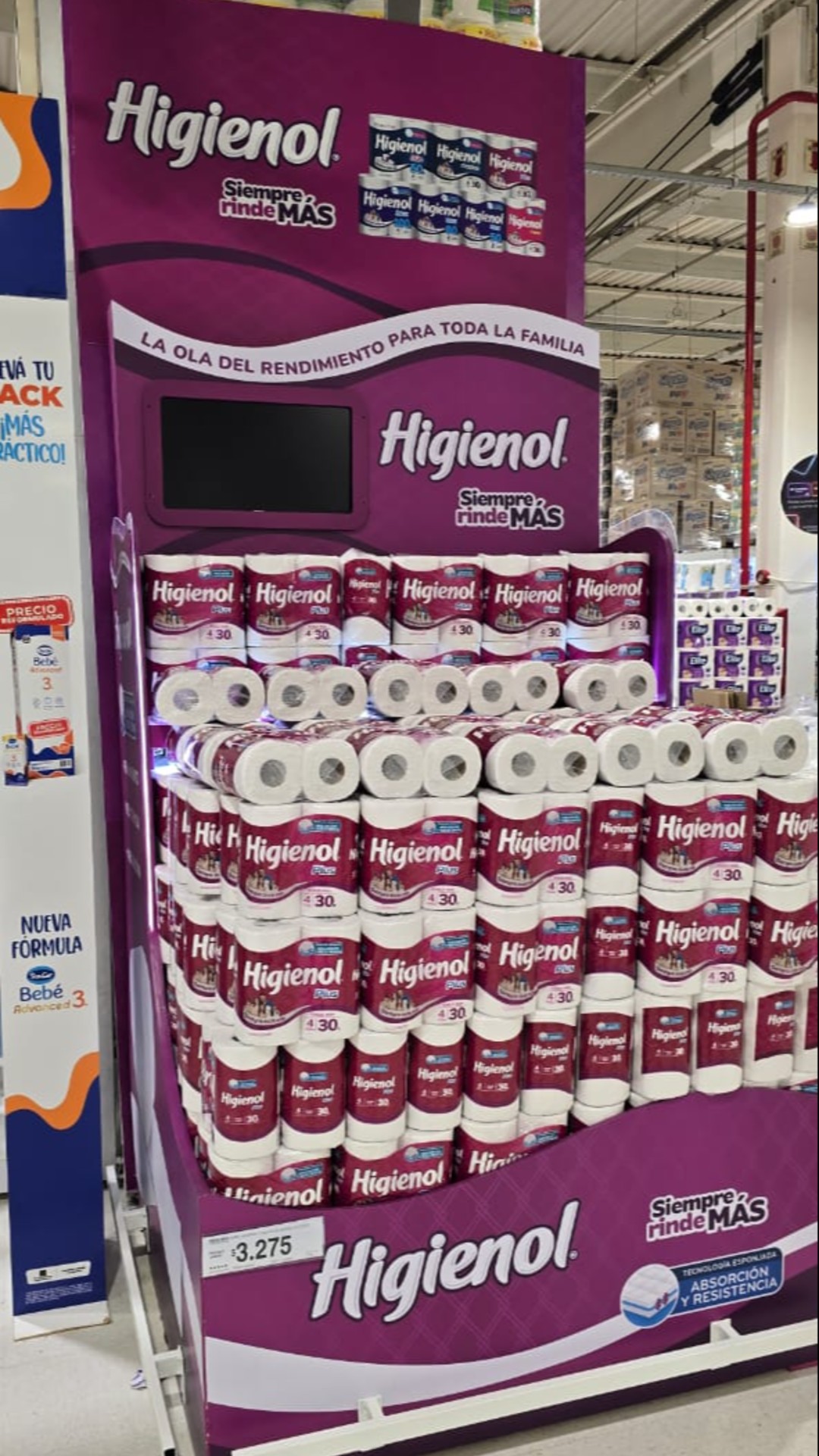 Higienol puntera Carrefour