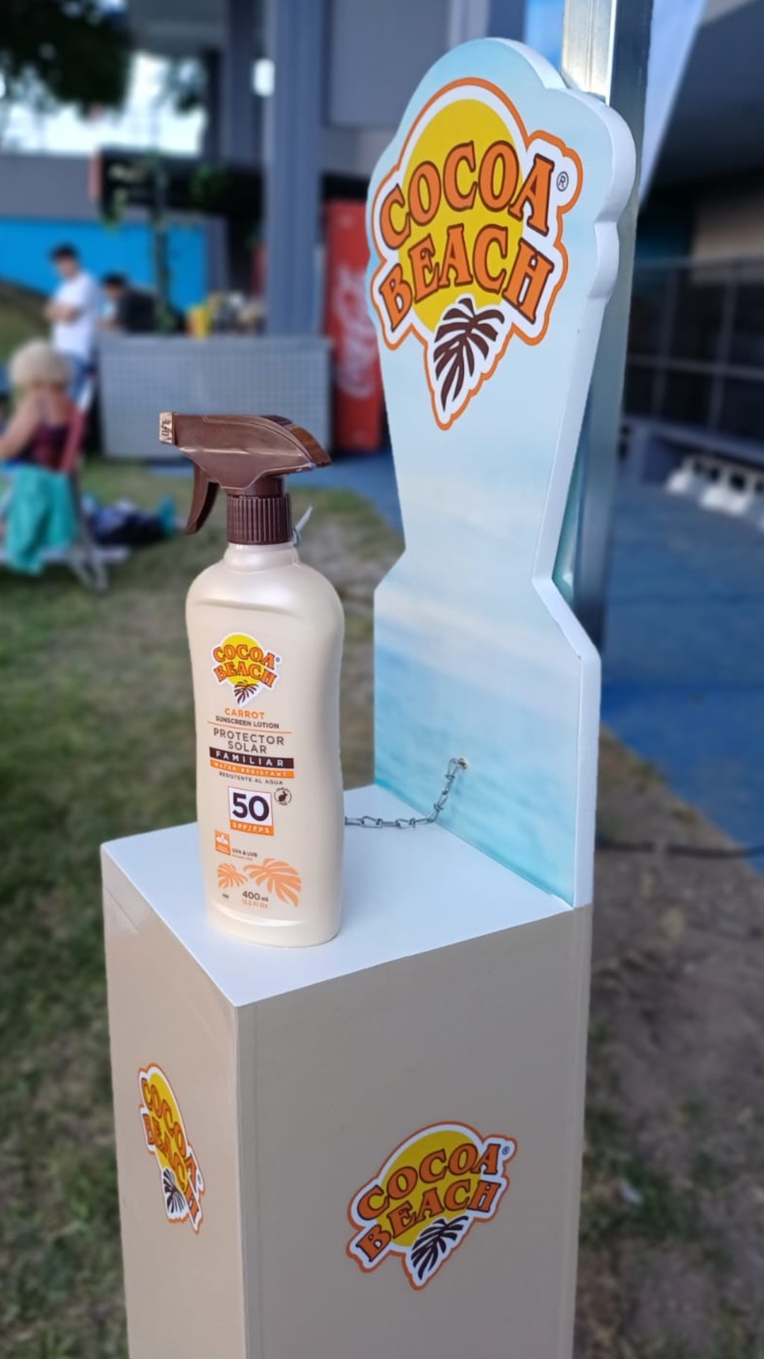 Exhibidor Bronceador Cocoa Beach